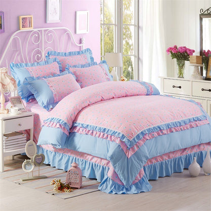 Pure cotton Princess wind four piece set