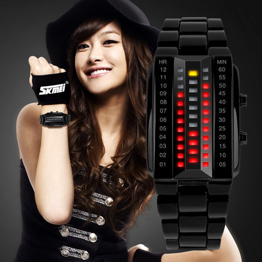 Waterproof Watch Men's Fashion Creative LED Personality ShopWithASmile7.com