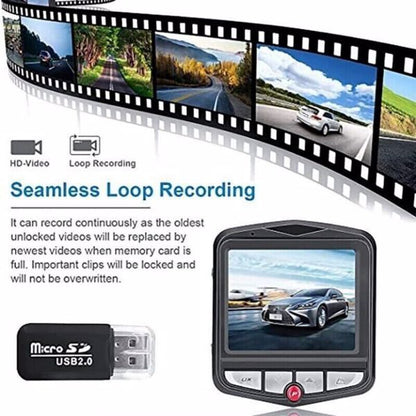 2.4 Inch Full HD 1080P Dash Cam Car DVR Front Camera Or Rear Camera Night Vision G Sensor ShopWithASmile.com