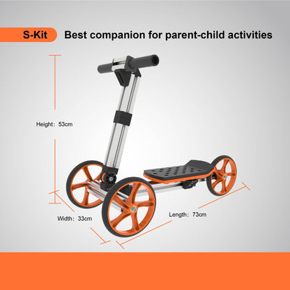 20-in-1 Kids Balance Bike & Modular Building Kit – No Pedals, Multi-Mode Ride-On Toy for Ages 1-4