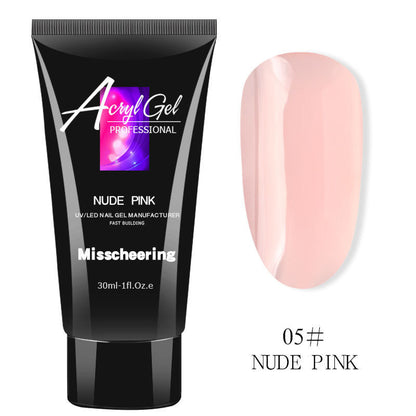 Painless Extension Glue Nail Art Without Paper Tray Fast Extension Crystal Model Painless Crystal Glue ShopWithASmile7.com