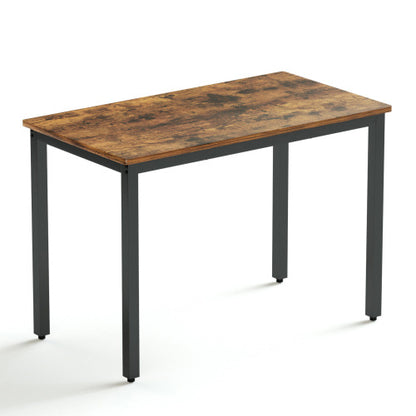 Dining Table Set, Industrial Style Dining Table And Kitchen Chairs ShopWithASmile.com