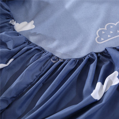Double single non-slip sheet