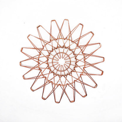 Metal Fruit Tray Storage Basket Foldable Variety Drainage Basket