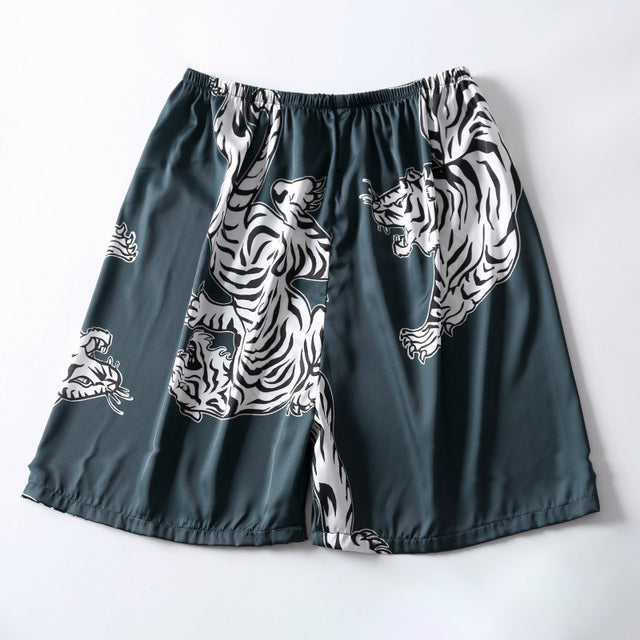 Five-Point Solid Color Smooth Boxer Briefs