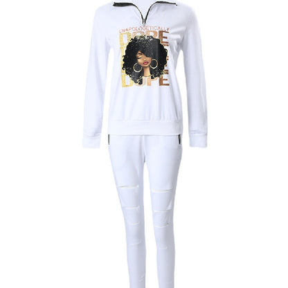 Fashion Camo Print Top Suit ShopWithASmile.com