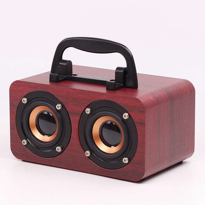 Wooden Wireless Bluetooth Speaker Portable Outdoor ShopWithASmile.com