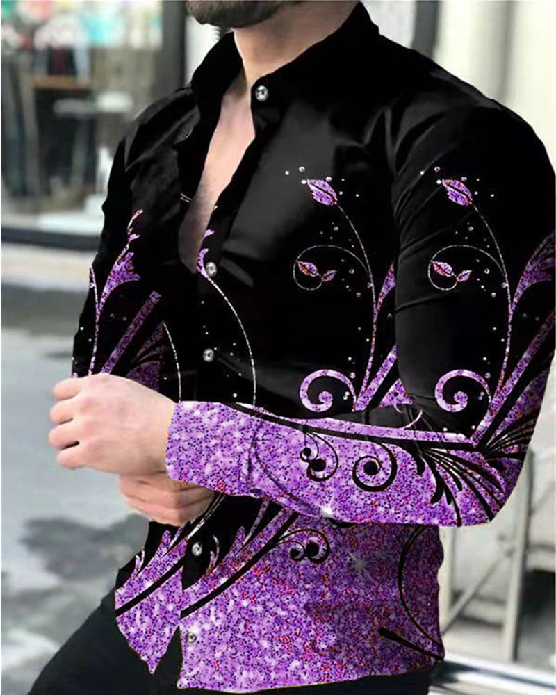 Design Fashion 3D Digital Printing Shirt ShopWithASmile7.com