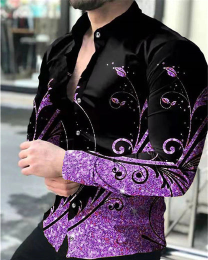 Design Fashion 3D Digital Printing Shirt ShopWithASmile7.com