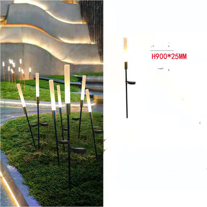 LED Luminous Reed Lamp Solar Outdoor Lawn