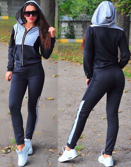 European And American New Women's Leisure Sports Suit