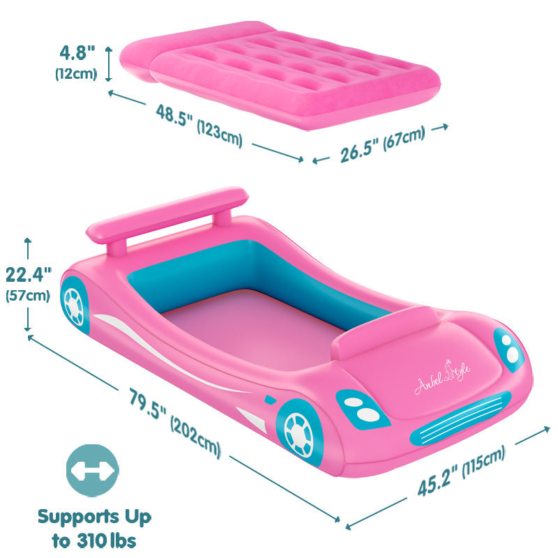 Children's Inflatable Mattress Portable Outdoor Travel Bed