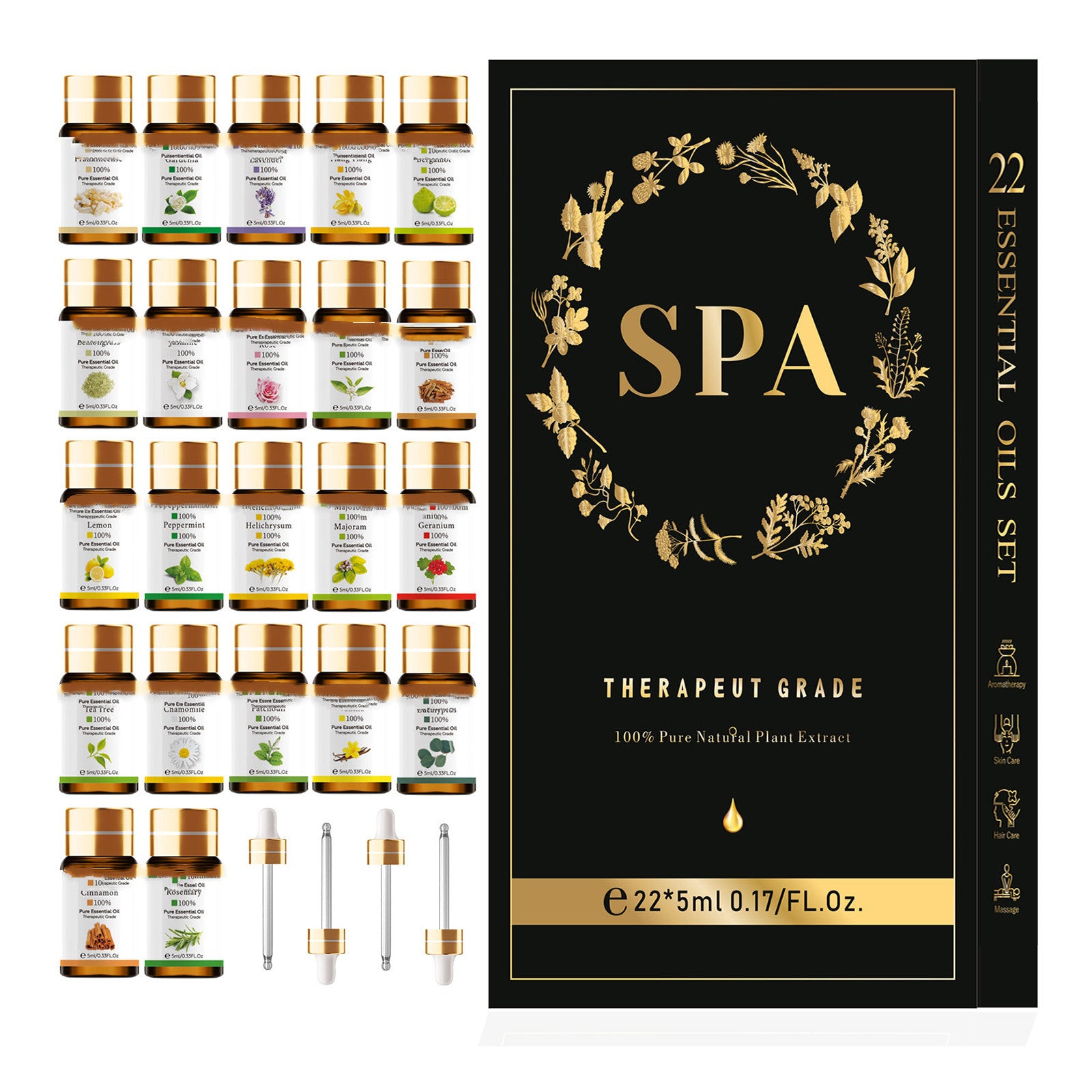 Fashion Natural Essential Oil Spa Set ShopWithASmile7.com