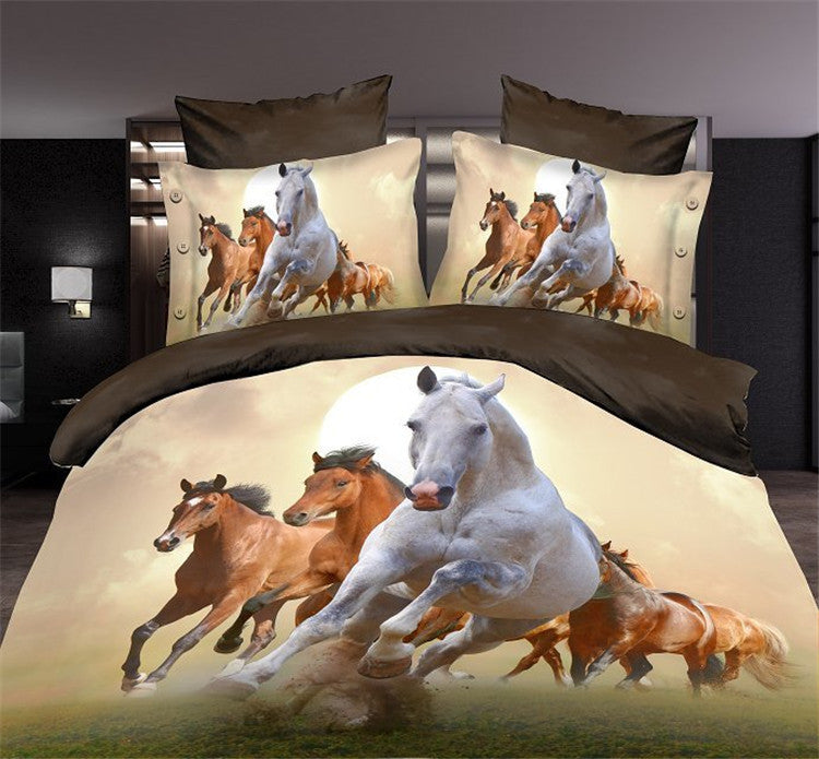 New grinding 3D quilt set of four pieces