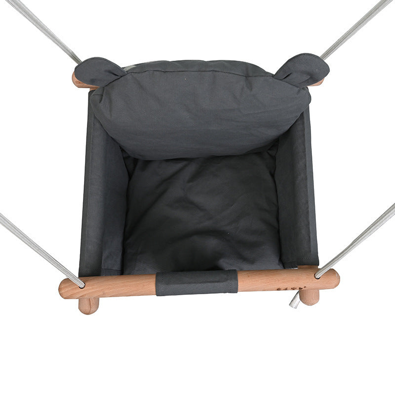 Children's Apron Swing Indoor Cotton And Linen Glider