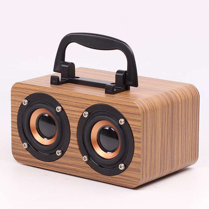Wooden Wireless Bluetooth Speaker Portable Outdoor ShopWithASmile.com