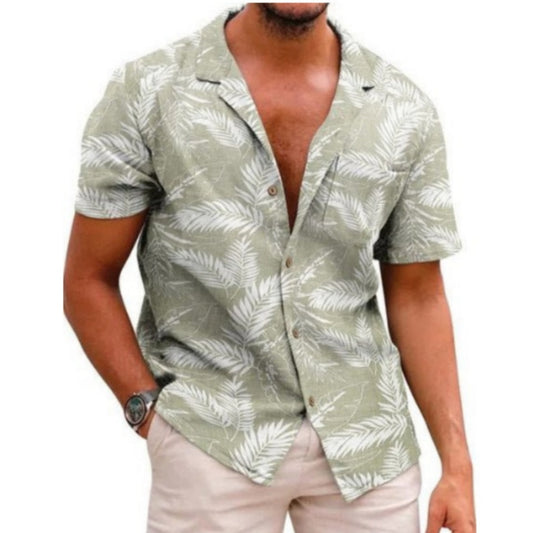 Men's Plus Size Casual Cool 3D Digital Printing Short Sleeve Shirt ShopWithASmile7.com