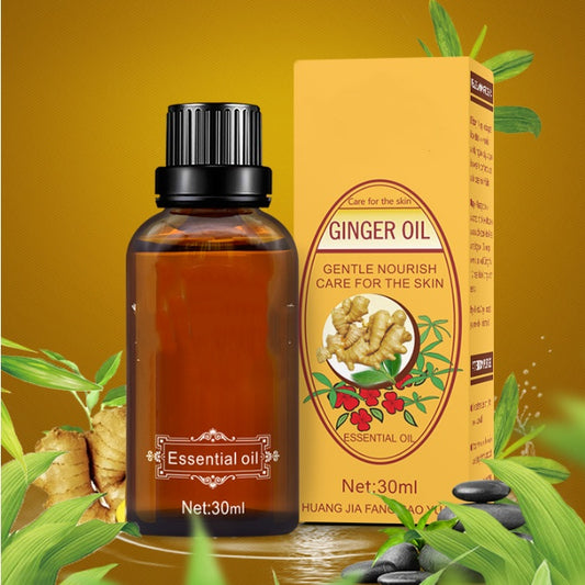 Botanical Compound Essential Oil Ginger Whole Body Massage 30ml Scraping Oil ShopWithASmile7.com