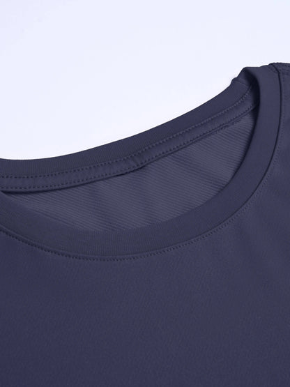 There Is Such A Body Men's Printed T-shirt, Casual Quick Drying Breathable T-shirt, Running Training Short Sleeved T-shirt