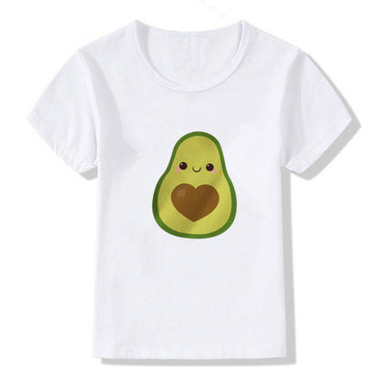 Kids Summer New Cute Vegan Boys Girls T Shirt ShopWithASmile7.com
