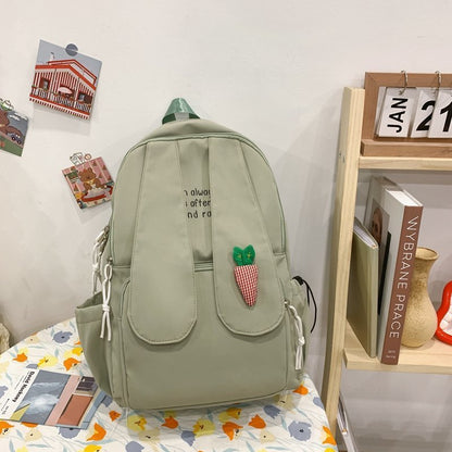 Girl Female Cartoon Anmie Bunny Ear Bagpack Women