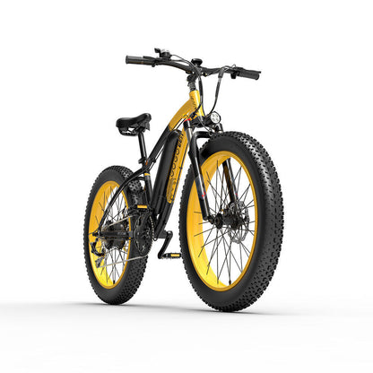 GOBEST GF600 Electric Bicycle – 1000W Motor, 26x4.0 Fat Tires, 48V Lithium Battery, 40KM/H Speed. Powerful Motar E-Bike 26