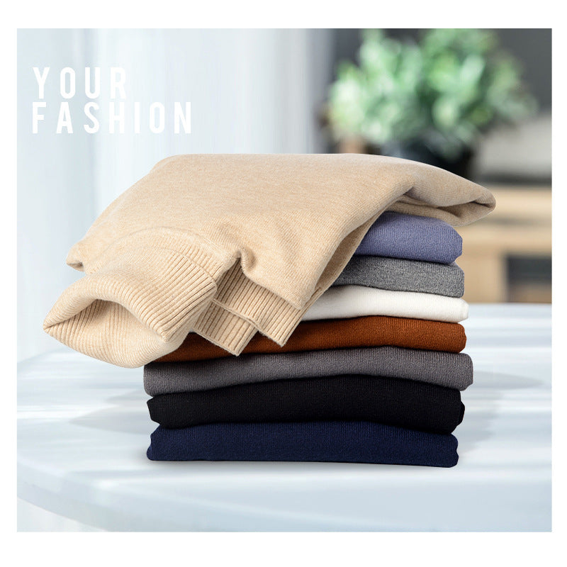 Men's Turtleneck Sweater Autumn And Winter ShopWithASmile7.com