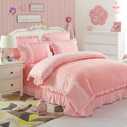 Pure cotton Princess wind four piece set