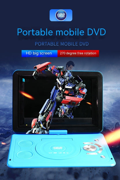 13.9-Inch Portable EV/DVD Player – Multi-Standard Compatibility, Compact Entertainment On-the-Go