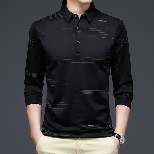 The New Men's T-shirts Are Fashionable With Loose Lapels