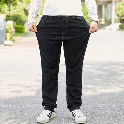 Plus-sized Jeans Men's Business Loose Straight ShopWithASmile7.com