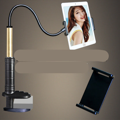 Mobile phone pole holder for bed