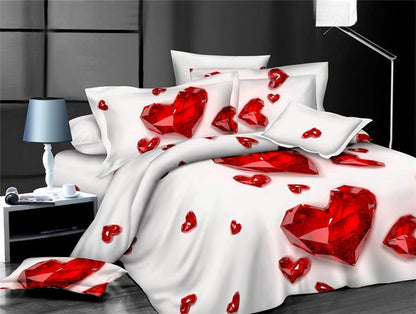 New grinding 3D quilt set of four pieces
