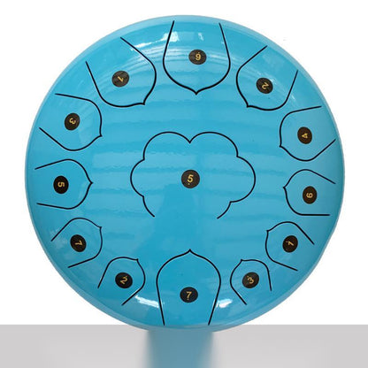 12-Inch 13-Tone Ethereal Drum – Handpan Musical Instrument in Multiple Colors