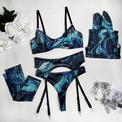 INS Tie Dyed Underwear 5Piece Set
