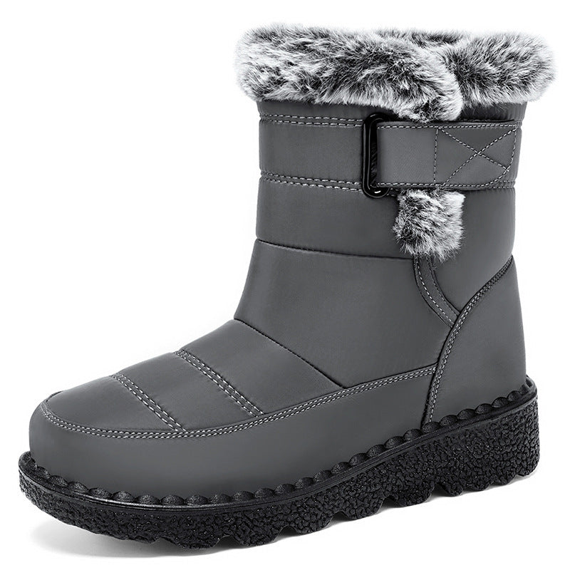 Women's Snow Boots Fleece Lined Padded Warm Keeping ShopWithASmile.com