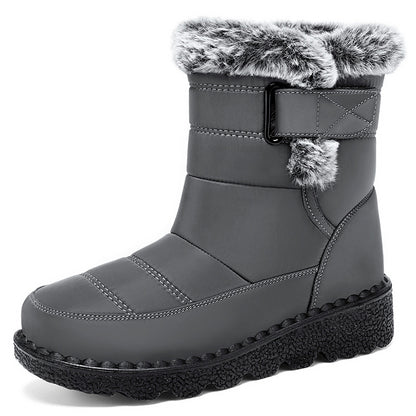 Women's Snow Boots Fleece Lined Padded Warm Keeping ShopWithASmile.com