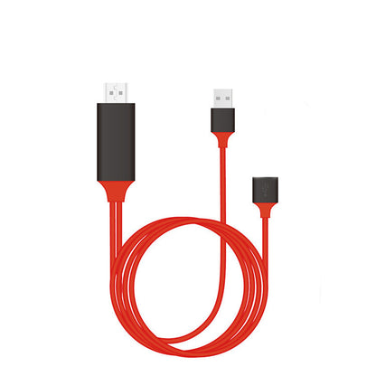 Type-C To HDMI Three In One Mobile Phone Projection Cable ShopWithASmile7.com