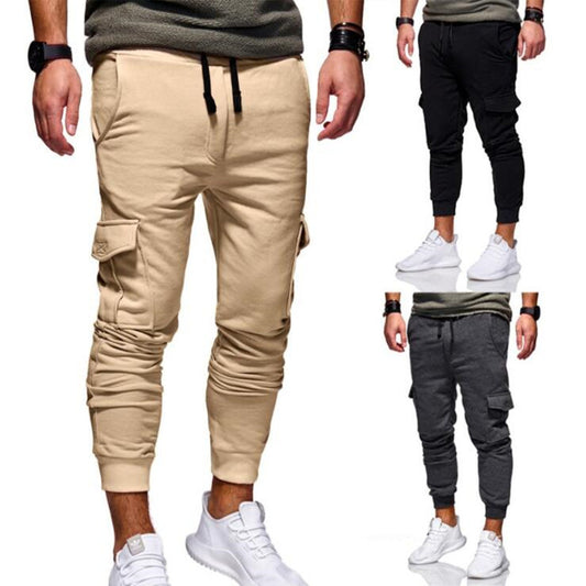 men sport jogger pants men sweatpants ShopWithASmile7.com