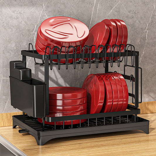 Simple Home Kitchen Dish Storage Drain Rack