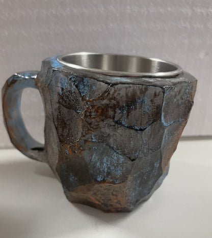 400ml Resin Mineral Crystal Coffee Mugs With Handles Elegant Fake Mineral Crystal Cup For Workplace Home Decor Christmas Gift Kitchen Gadgets ShopWithASmile7.com