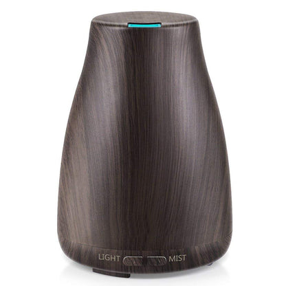 Wood Grain Aroma Diffuser Ultrasonic Humidifier
