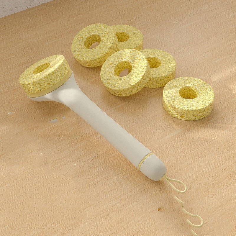 Wood Pulp Sponge Cleaning Brush Kitchen Gadgets ShopWithASmile7.com