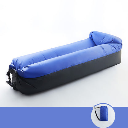 Camping Air Folding Lunch Break Net Celebrity Inflatable Mattress Lazy Sofa Recliner Single Portable Outdoor