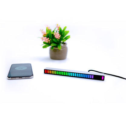 Ambient Light Voice-activated Sensor Pickup Car USB