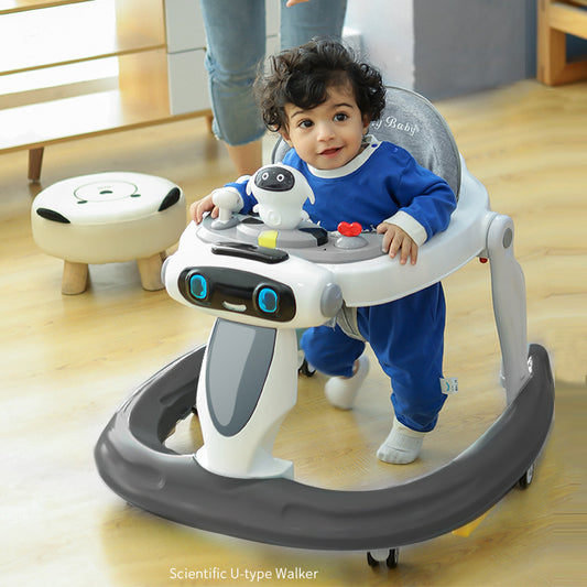 Baby Walker Anti-O-leg Baby Children's Multi-functional Anti-rollover Walker ShopWithASmile.com