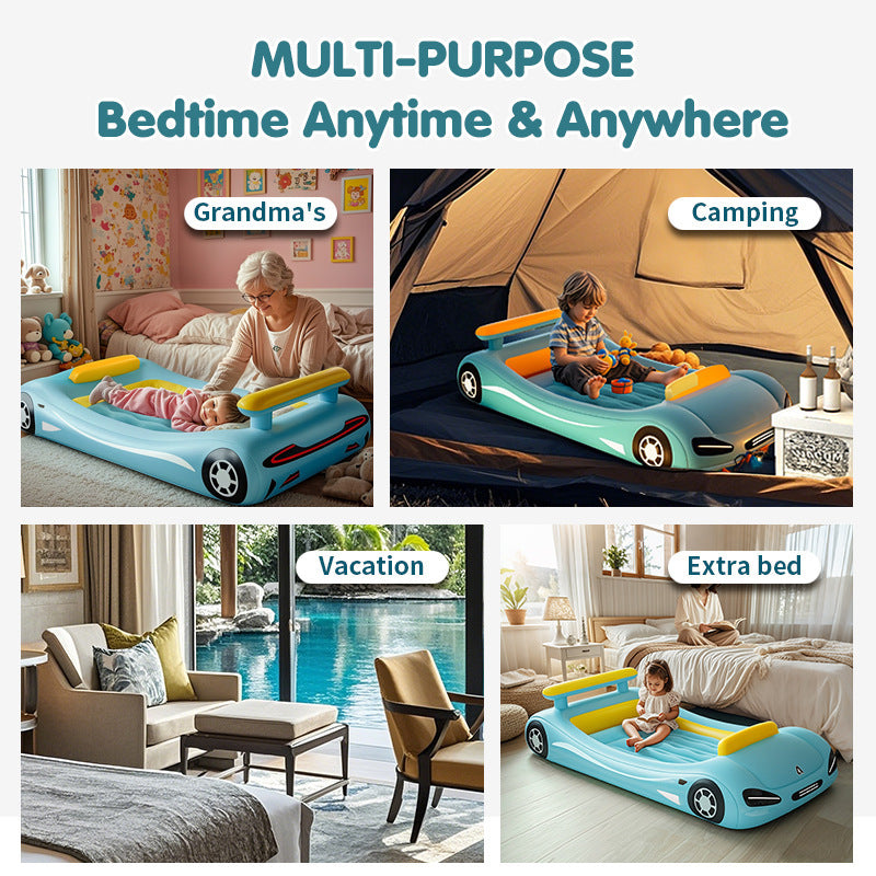 Children's Inflatable Mattress Portable Outdoor Travel Bed