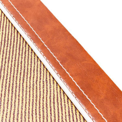 PVC Square Yellow Electric Guitar Leather Case,AM Is Not For Sale
