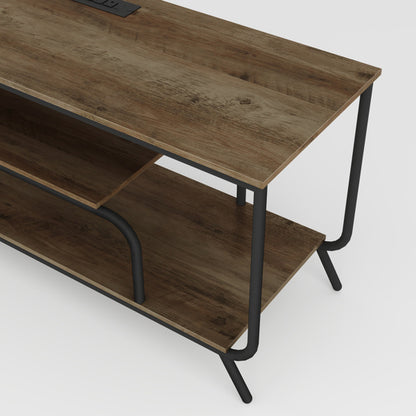 TV Cabinet With Power Socket And LED Lights