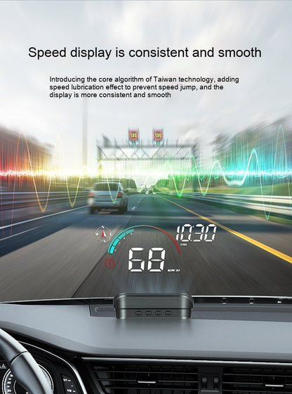 Head-Up Display Car GPS Universal Speed Compass HD Projector E-dog Version ShopWithASmile7.com